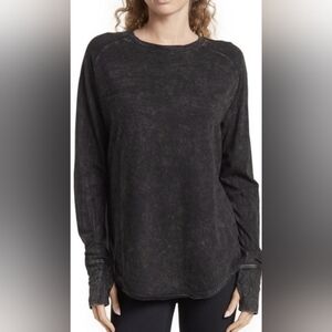 NWOT! Zella Vintage Wash Long Sleeve Slub Tee Medium